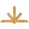 Ekena Millwork Kennewick Rough Sawn Timber Gable Bracket, Western Red Cedar, 72"W x 42"H x 2"D x 6"F, 14/12 Pitch GBW072X42X0206KEN00RWR - alternate 1